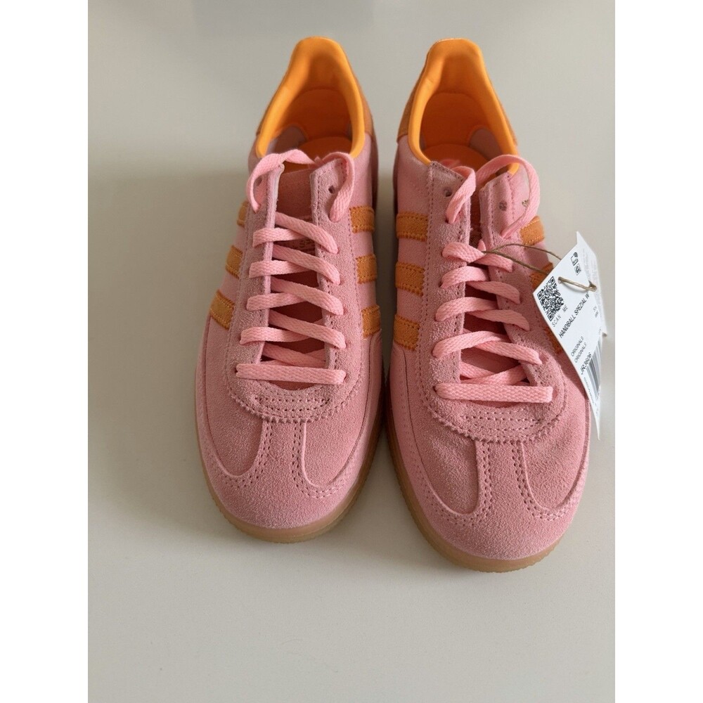 Size 7 - adidas Handball Spezial Glow Pink Flash Orange W